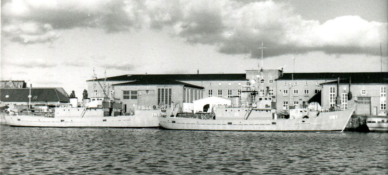 UW 1 в 1957 в Бремерхафене