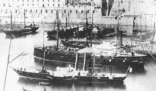 Sirena в Неаполе в 1867